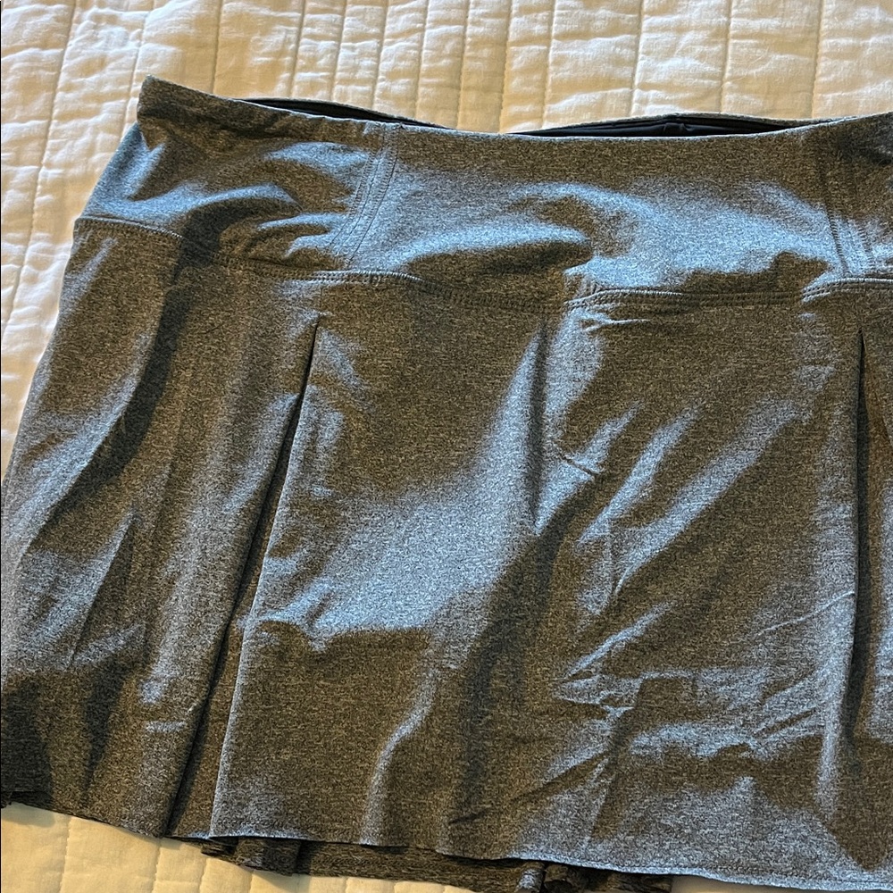 Marika Charcoal A-Line Skirt